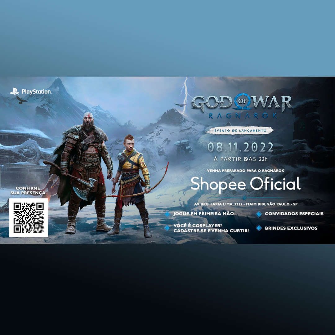 Shopee e PlayStation realizam evento