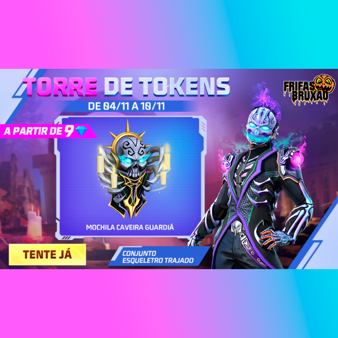 Novo torre de tokens