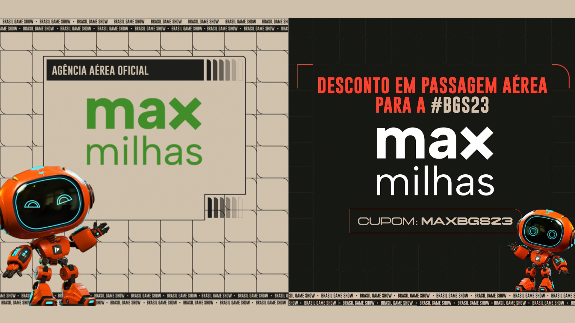 Brasil Game Show e Maxmilhas