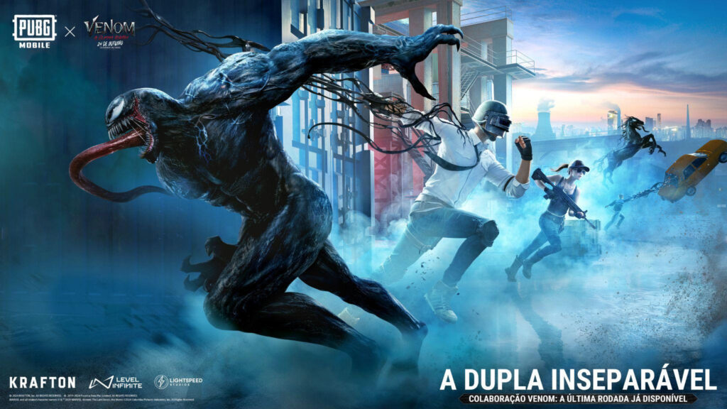 VENOM CHEGA AO PUBG MOBILE