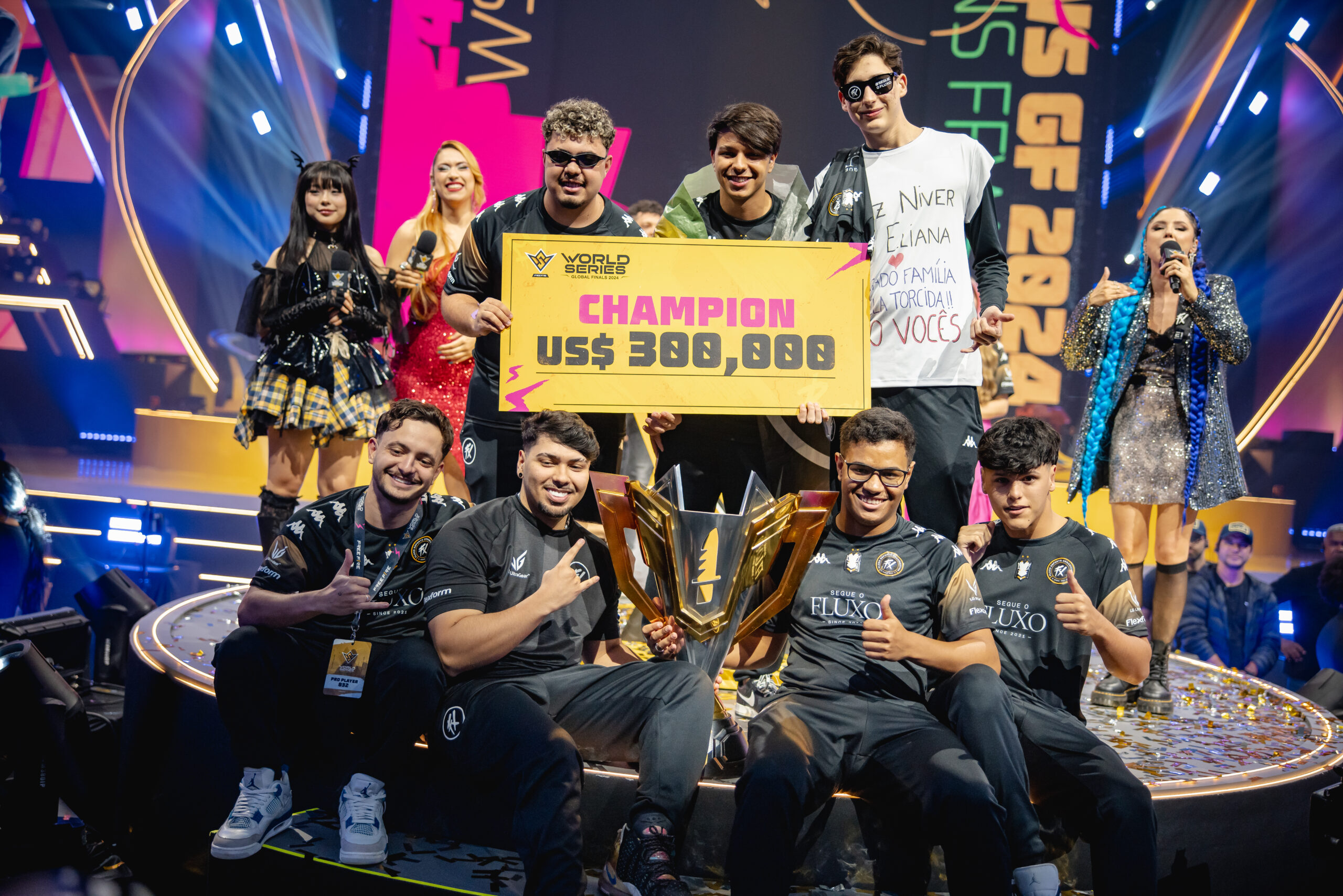 FLUXO É CAMPEÃO DA FFWS FINAL 2024
