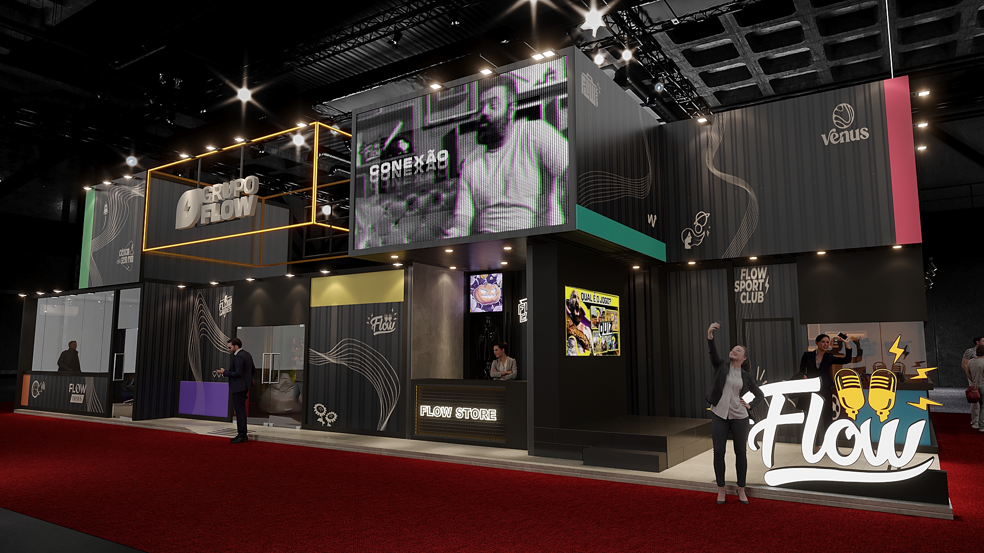 Grupo Flow marca presença na CCXP 2024