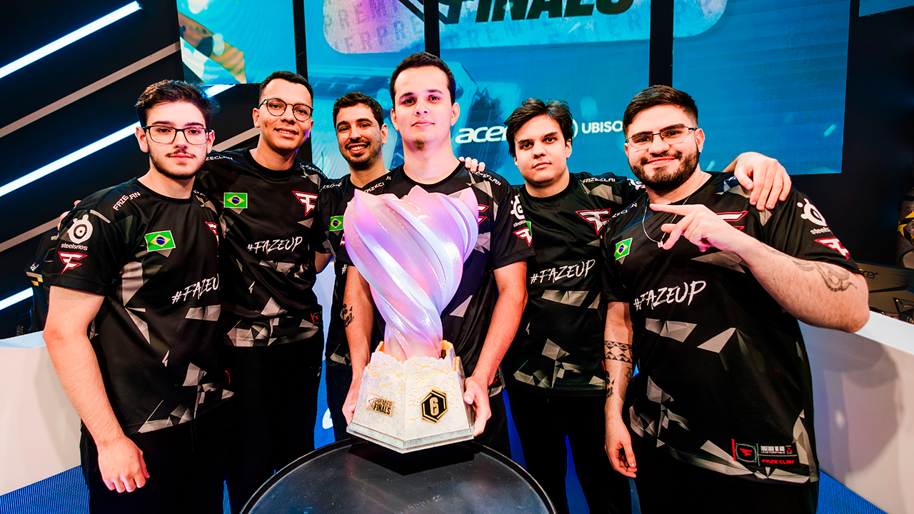 FaZe Clan é Campeã Brasileira de Rainbow Six Siege