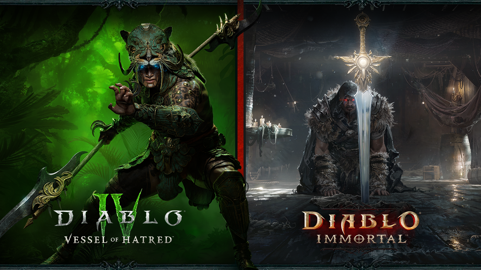 Diablo IV e Diablo Immortal na CCXP24