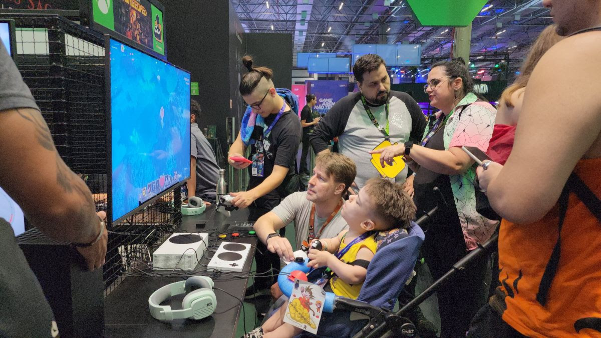 AbleGamers Brasil e Xbox na CCXP24