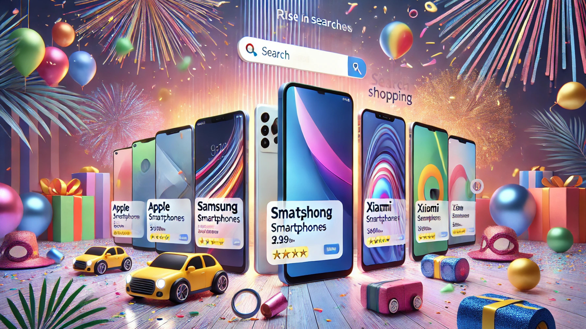 Buscas por Celulares Crescem 17%