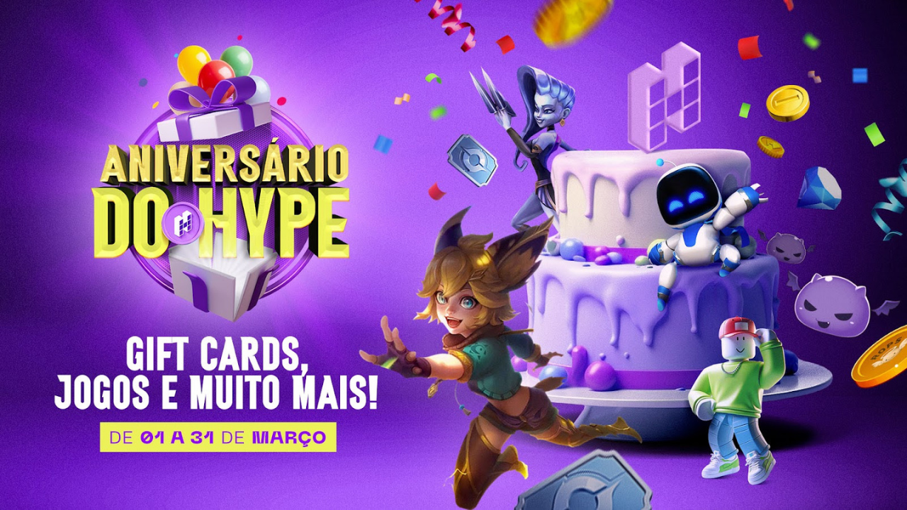 Aniversário do Hype Games