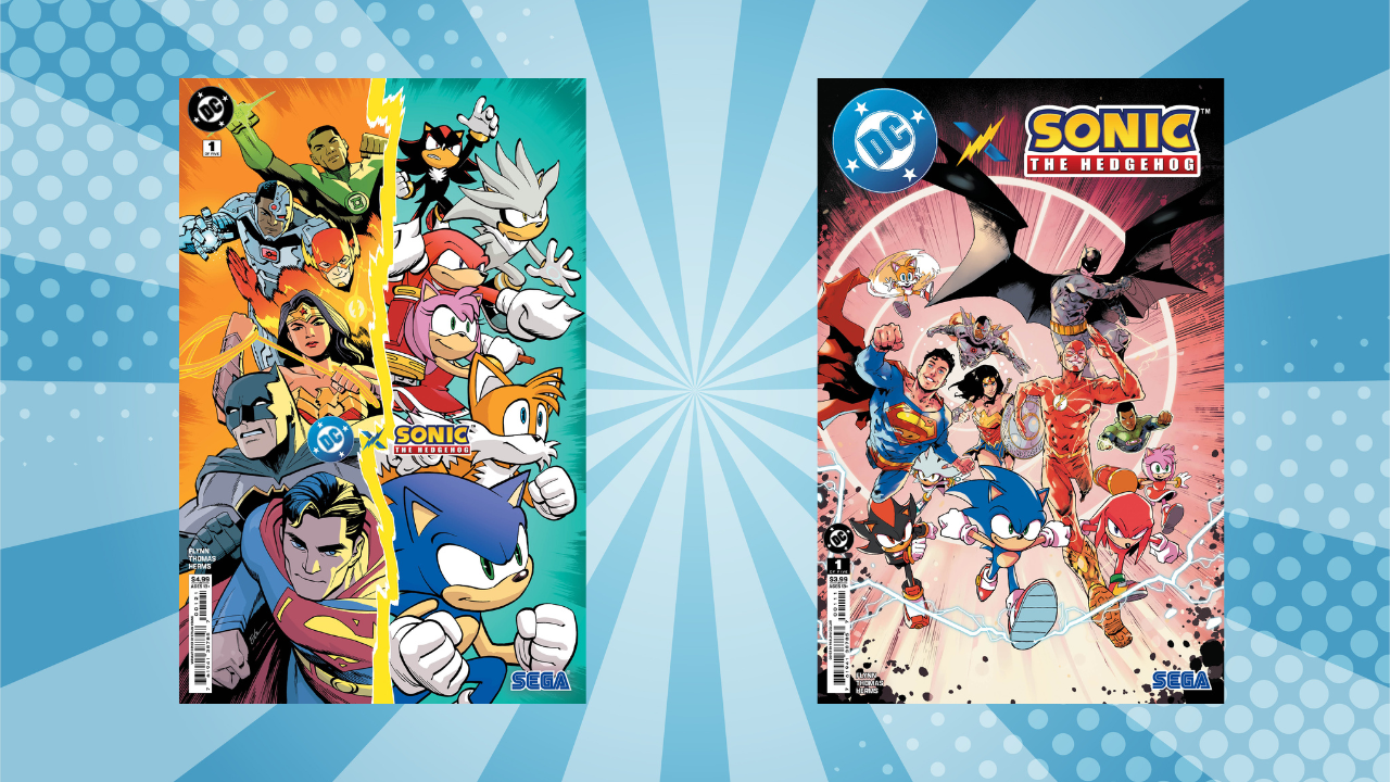 Liga da Justiça e Sonic