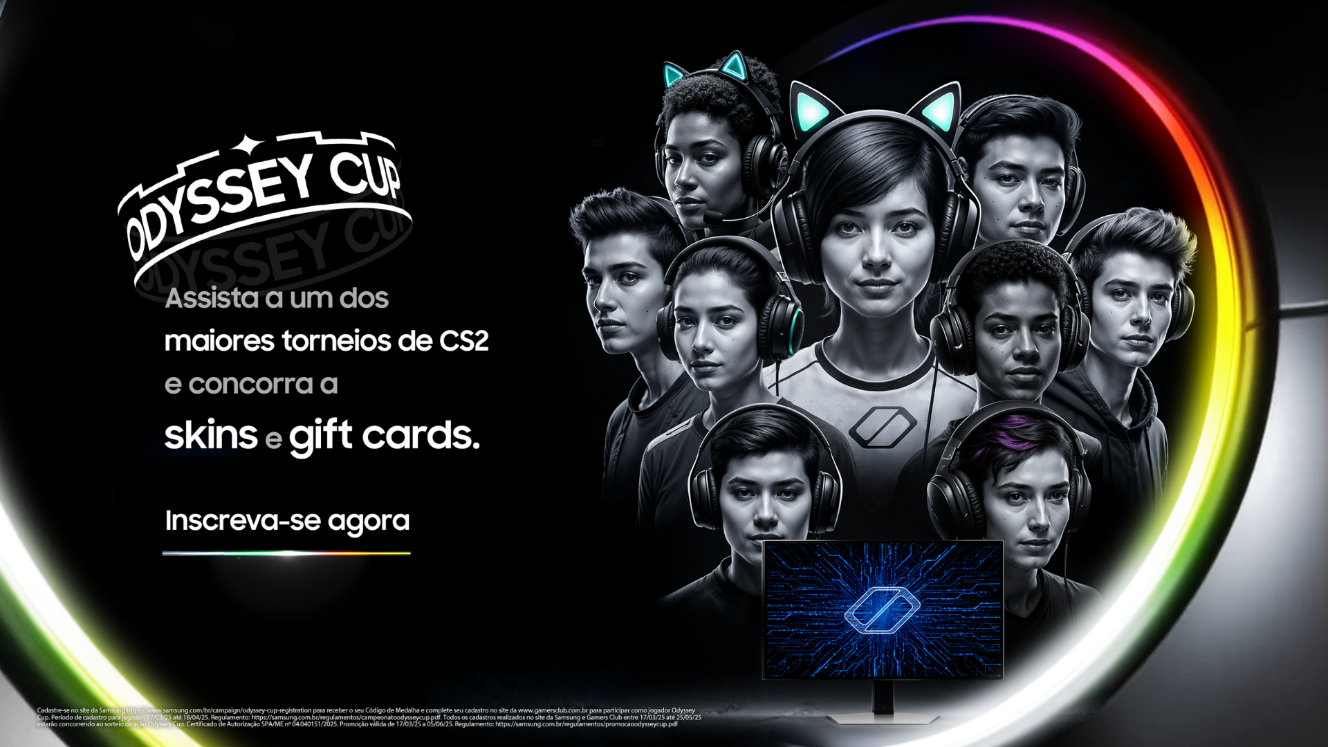 Samsung Lança Odyssey Cup