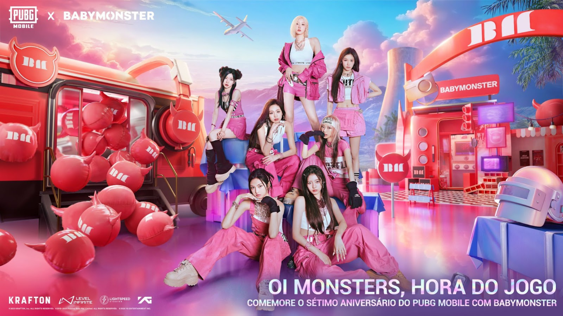PUBG MOBILE e BABYMONSTER
