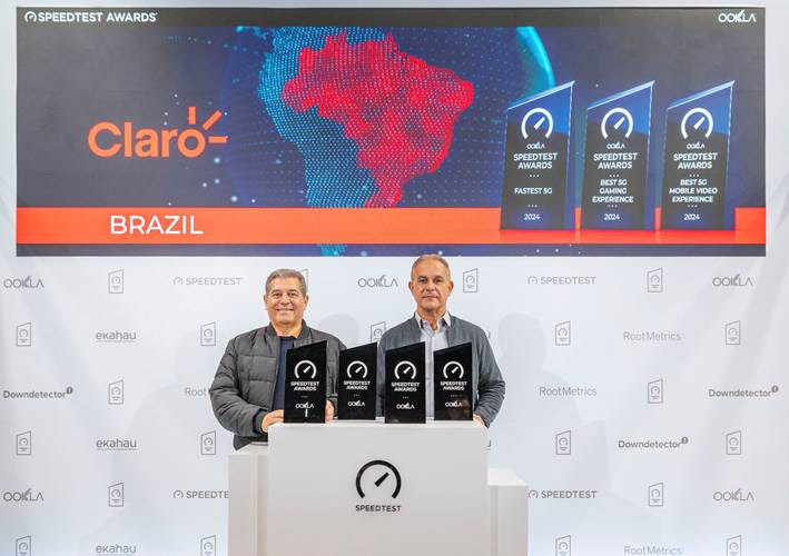 Claro tem o 5G e o Wi-Fi mais rápidos do Brasil