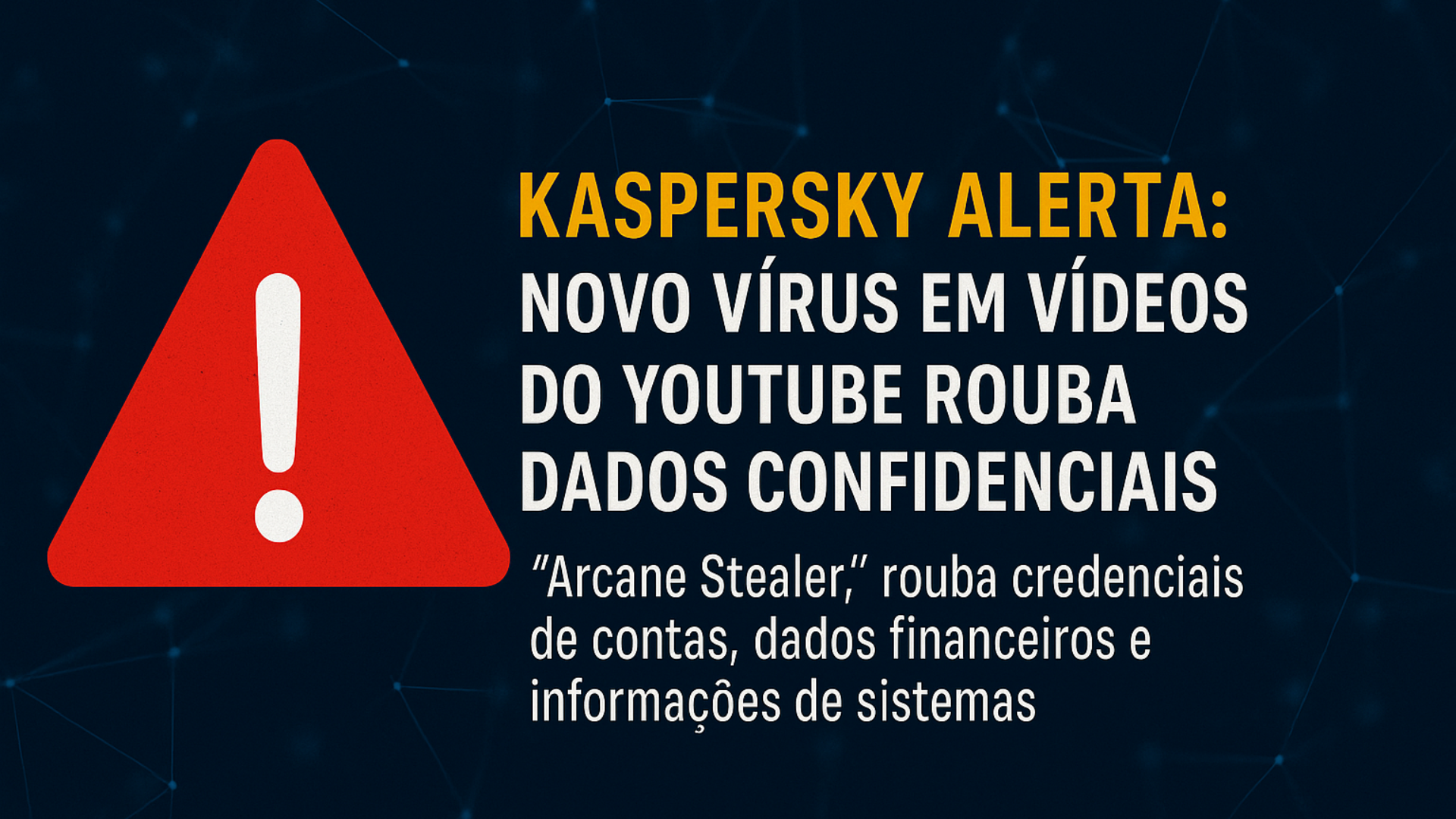 Vírus em vídeos do YouTube