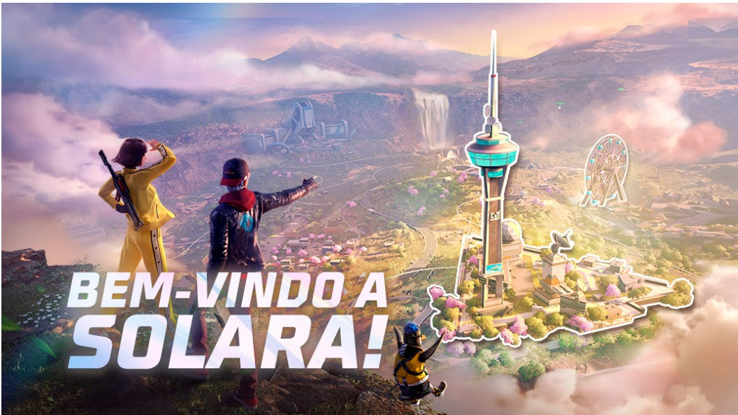 Free Fire celebra 8 anos com Solara