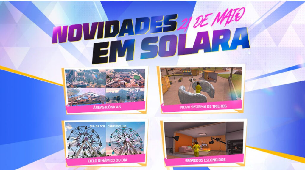 Solarush evento no free fire