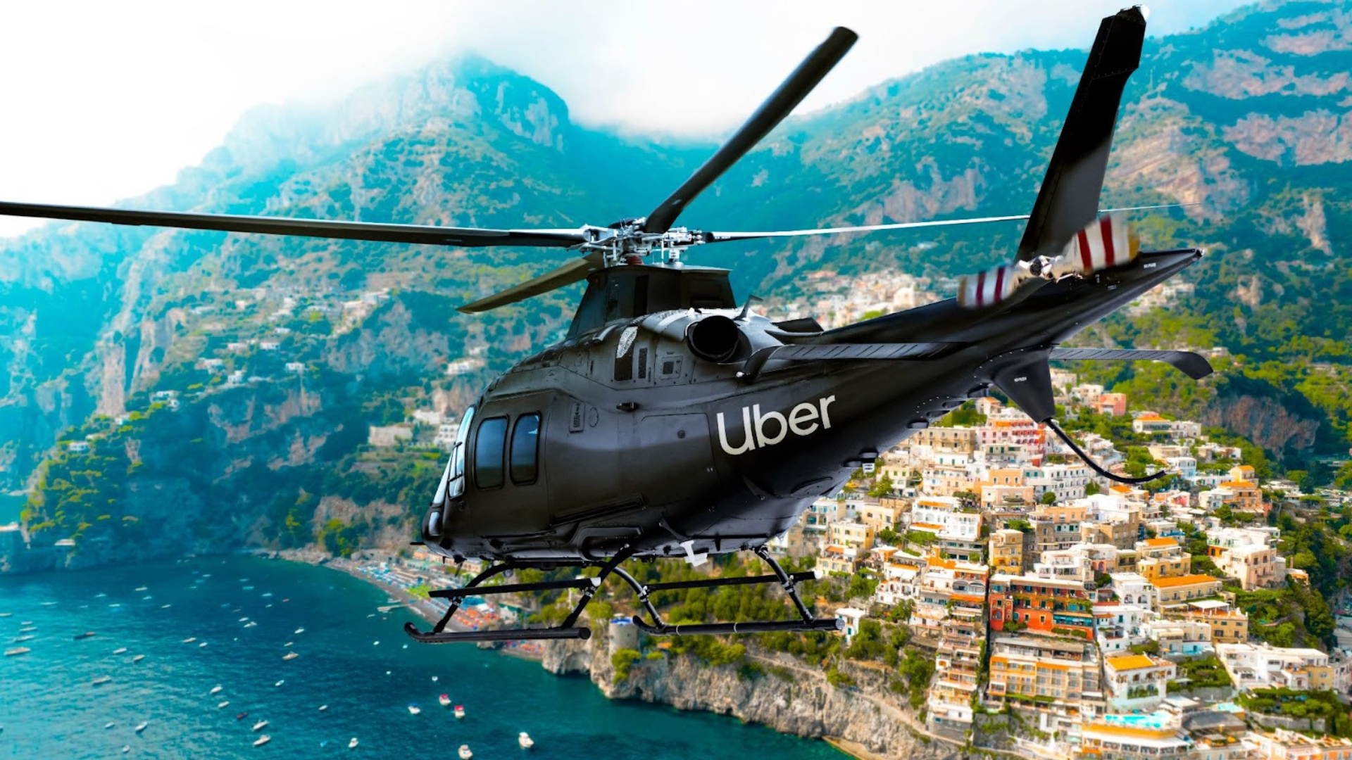Uber lança helicóptero e barco