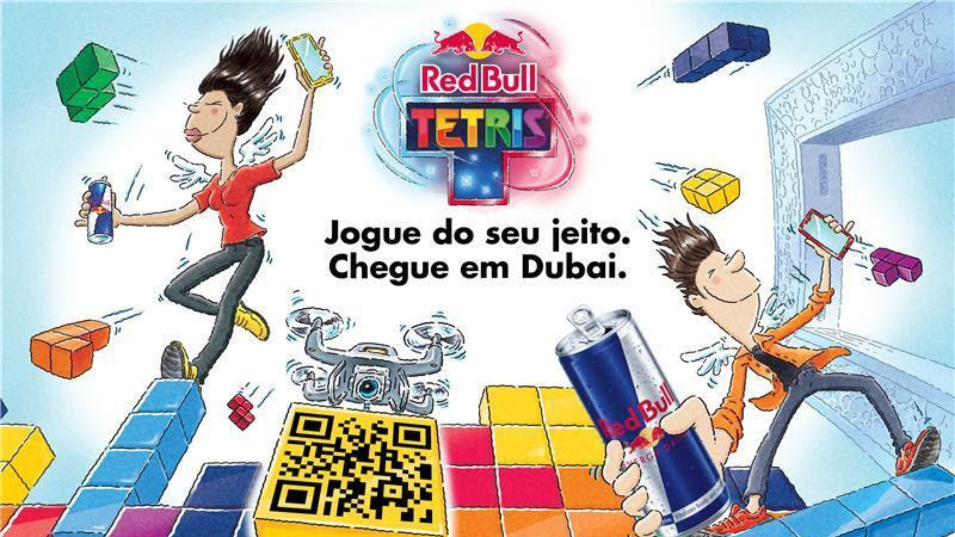 Red Bull Tetris