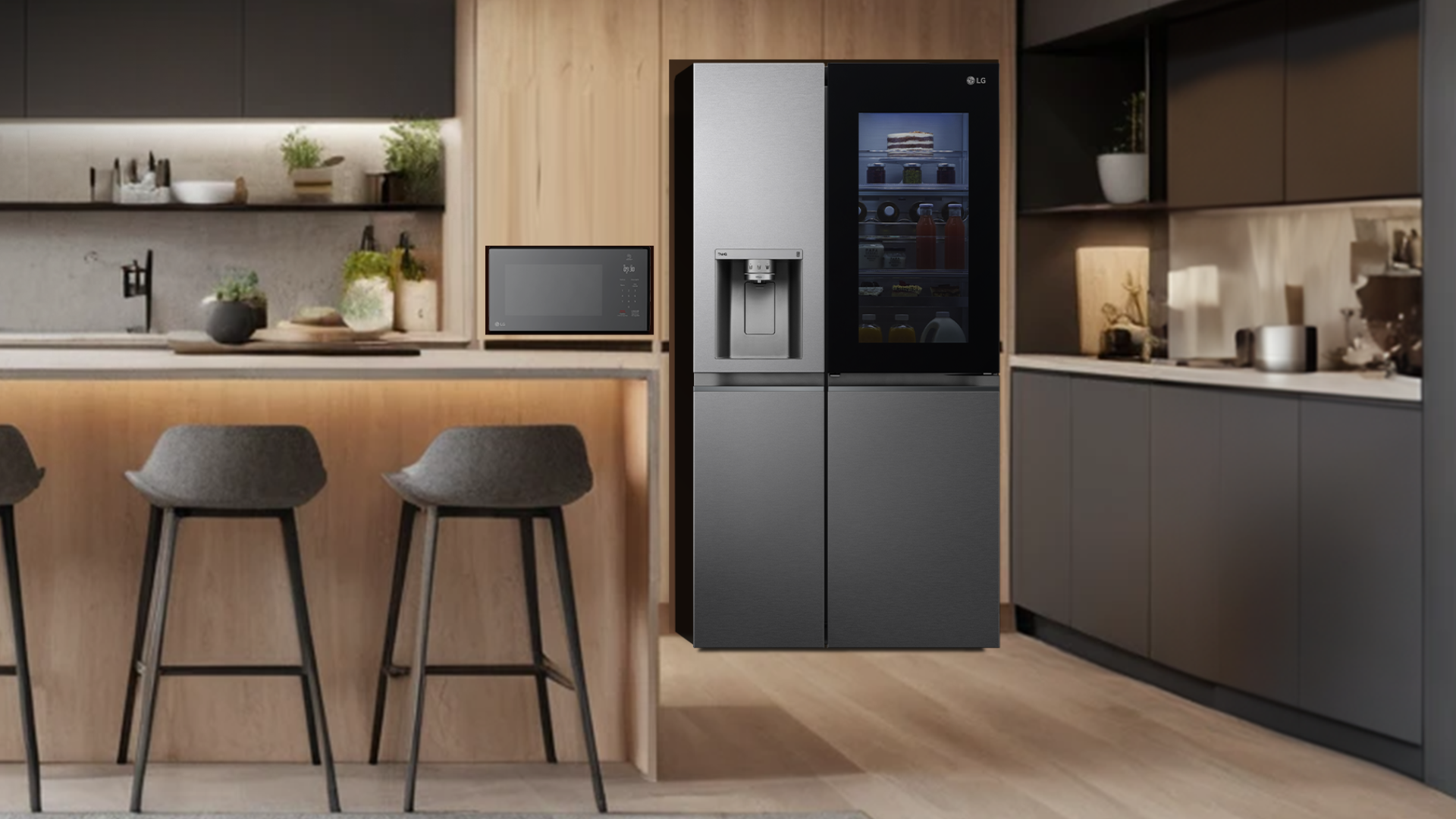 Geladeiras LG com Inverter e Wi-Fi