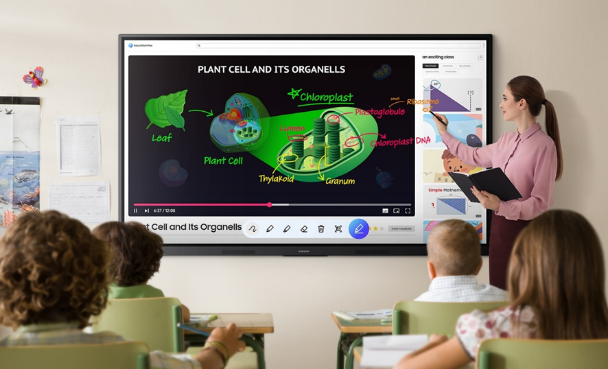 Display Interativo da Samsung