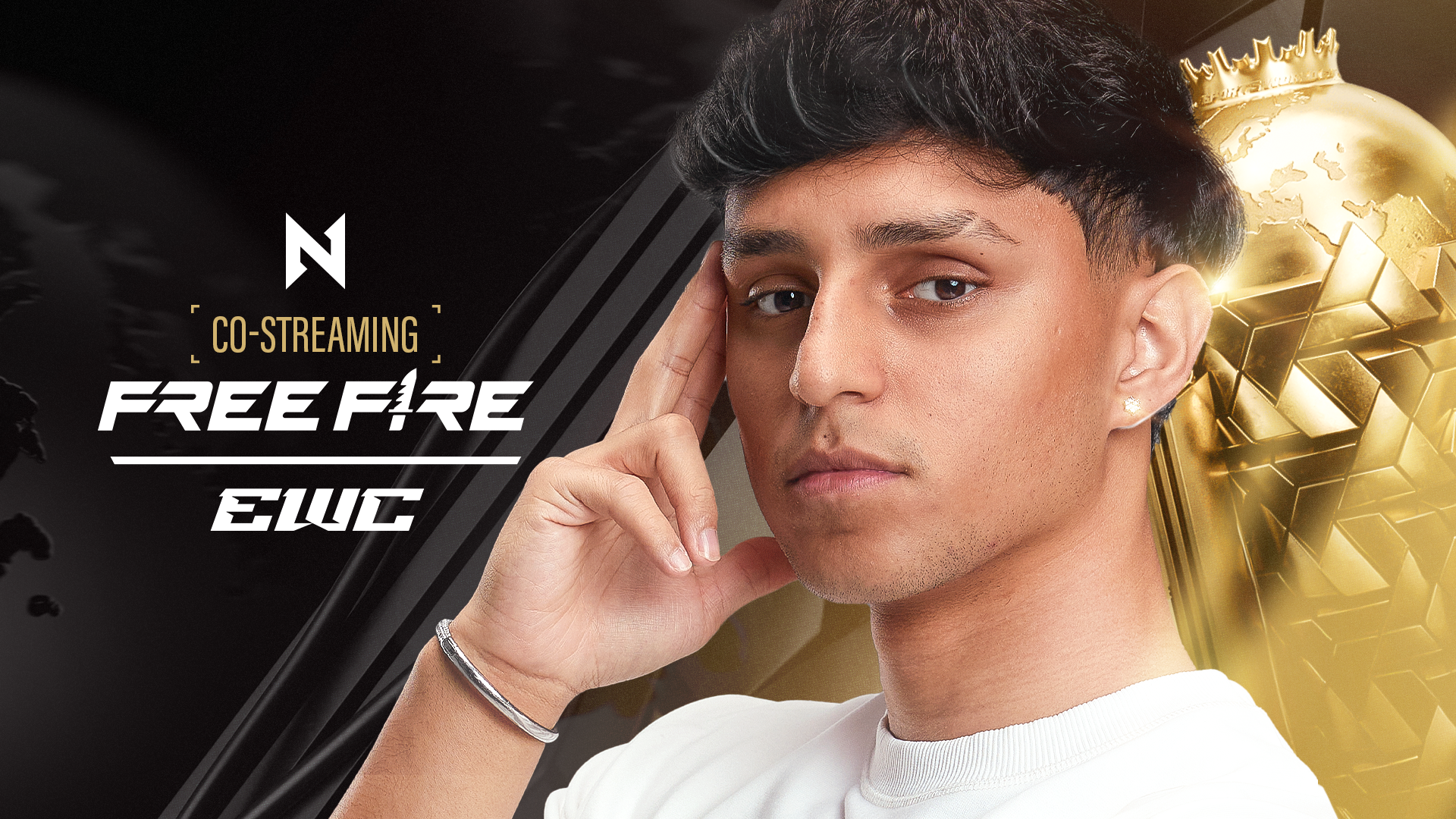 Nobru fará co-streamer oficial na EWC 2025