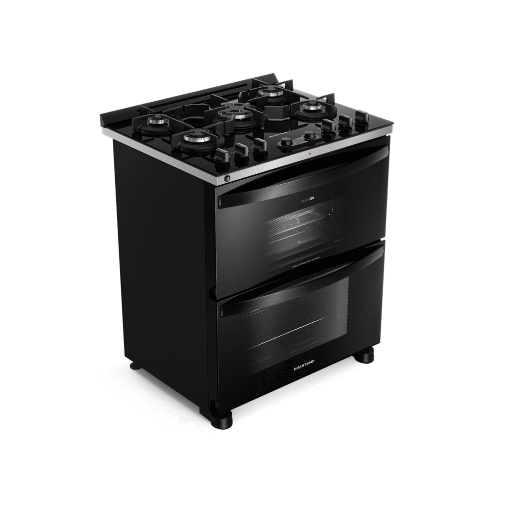 Fogão Duplo Forno brastemp com Tecnologia Air Fryer Pro