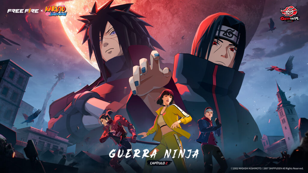 Free Fire x Naruto Shippuden Capítulo 2