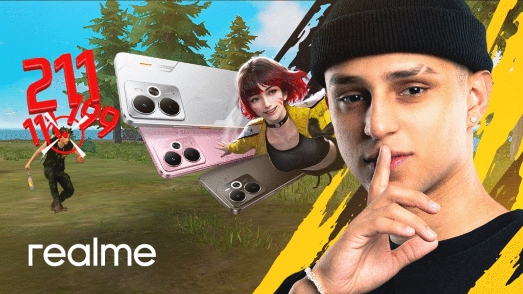 Nobru mostra poder do realme 14 5G