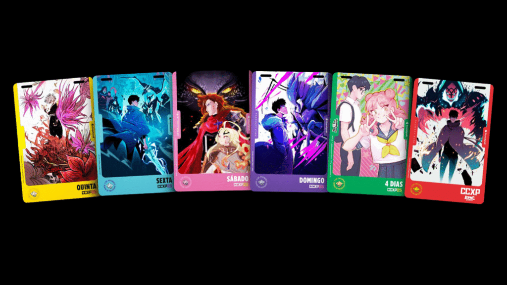 CCXP25 revela credenciais exclusivas