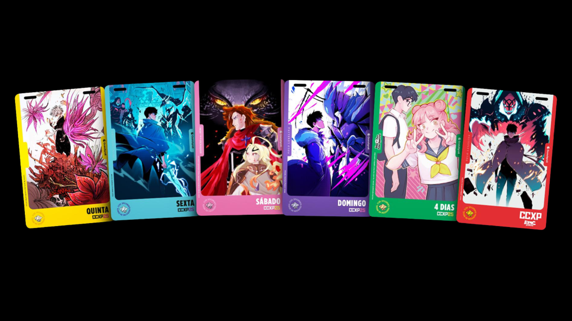 CCXP25 revela credenciais exclusivas