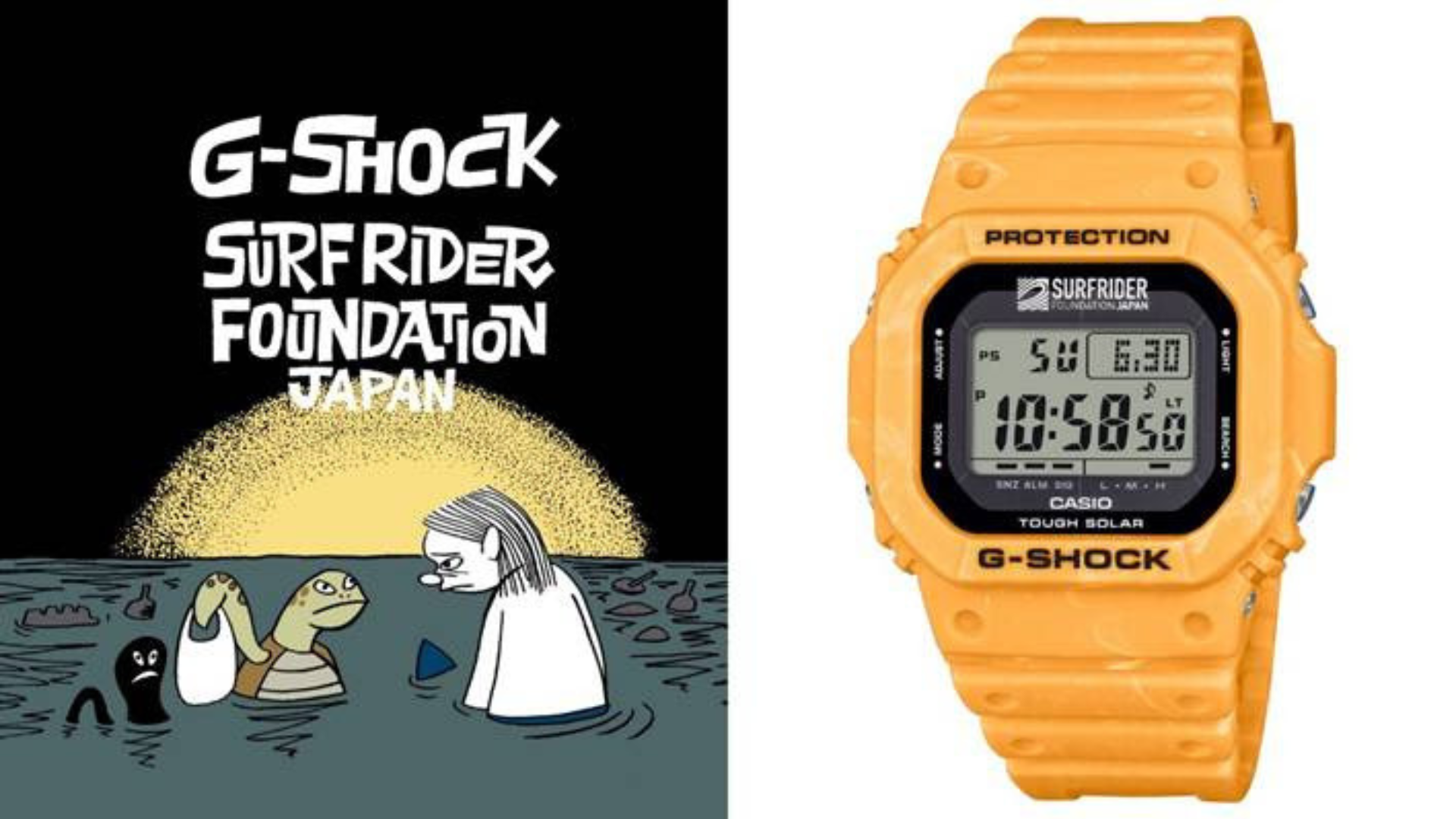 G-Shock e Surfrider Japan