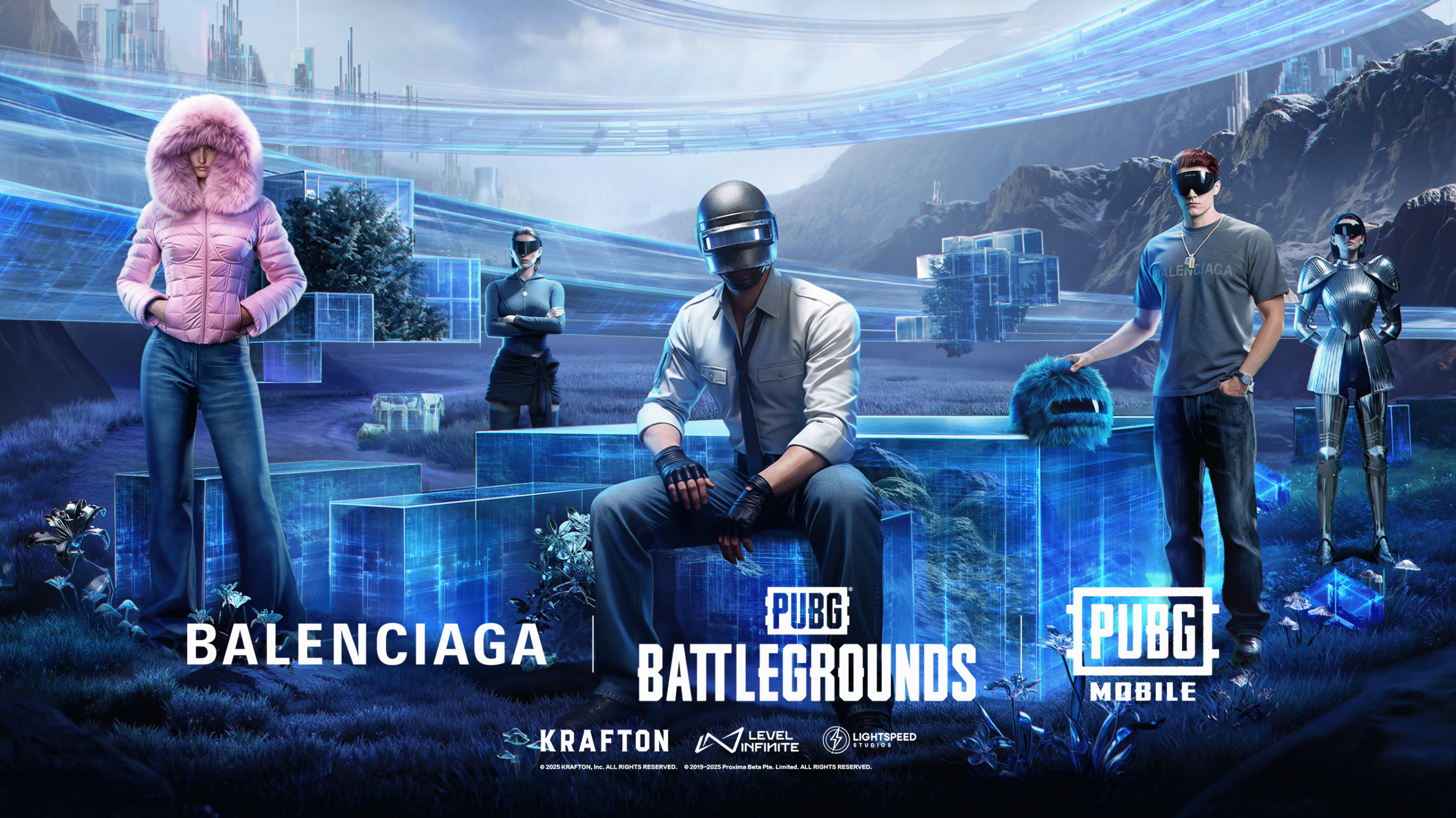 Balenciaga invade PUBG